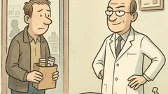 Vic: Ošabni zdravnik vpraša novega pacienta...
