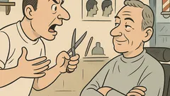 Vic: Ne prepiraj se s frizerjem