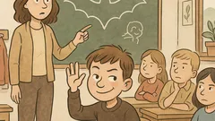 Vic: Perica pri biologiji preseneti učiteljico