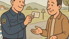 Vic: Bosanec vozi, policist ga ustavi