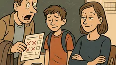 Vic: Starš pride na govorilne ure…