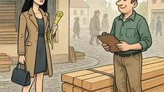 Vic: Bogato dekle išče moškega… tramove!