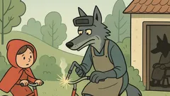 Vic: Rdeča kapica sreča volka z varilcem