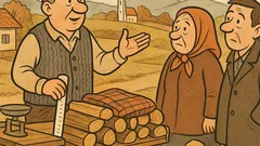 Vic: Prodajam tri kubike lesa...