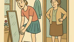 Vic: Mama, ali smem obleči mini krilo?