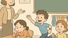 Vic: Učiteljica: »Marica, povej nam primer.«