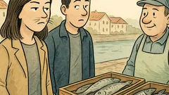 Vic: Punca, ko premislim, si res riba