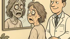 Vic: Žena prestrašena pride k zdravniku