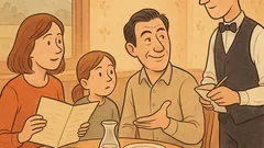 Vic: Mujo odpelje ženo na večerjo...