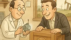 Vic: »Dokler bova skrivala ta patent?«