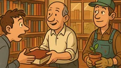 Vic: Kupec v knjigarni išče kriminalko