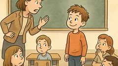 Vic: Učiteljica vpraša, kdo je neumen…