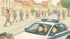 Vic: Zakaj policisti vozijo v modro-belih avtomobilih?