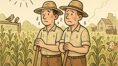 Vic: Zamisli si naju dva sama…