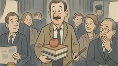 Vic: Mujo priteče v vlak in vpraša…