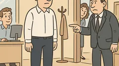 Vic: Mujo pride v službo z dvema čevljema