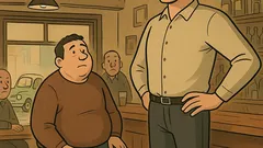 Vic: V bar vstopi moški in vpraša…