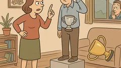 Vic: Mož in žena se prepirata...