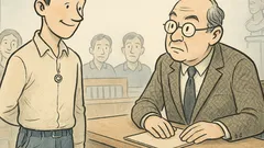 Vic: Študent opravlja izpit na Pravni fakulteti