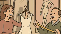 Vic: Mujina hčerka: Jil Sander na poroki?