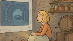 Vic: Kaj počne blondinka v kleti?