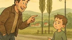 Vic: Sin vpraša očeta, če je pijan