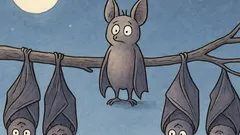 Vic: Netopirji na veji—eden stoji pokonci