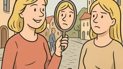 Vic: Dve blondinki najdeta ogledalo