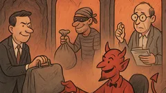 Vic: Umrl je politik, tat in bankir