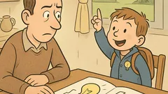 Vic: Otrok vpraša očeta o šoli