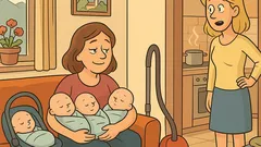 Vic: Prišla je blondinka na obisk ...