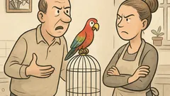 Vic: Mož in žena sta se prepirala