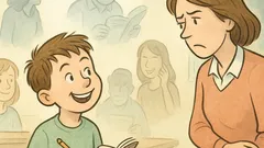 Vic: Ivica pride v šolo, najboljša poved?