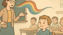 Vic: Učiteljica: Ali lahko bolj pozorno poslušaš?