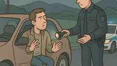 Vic: Prometnik ustavi Muja: »Izstopi!«