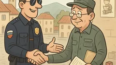 Vic: Srečata se slovenski in ameriški policist