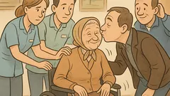 Vic: Mujo in Haso peljeta babico v dom