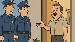 Vic: Policisti potrkajo pri Muji na vrata